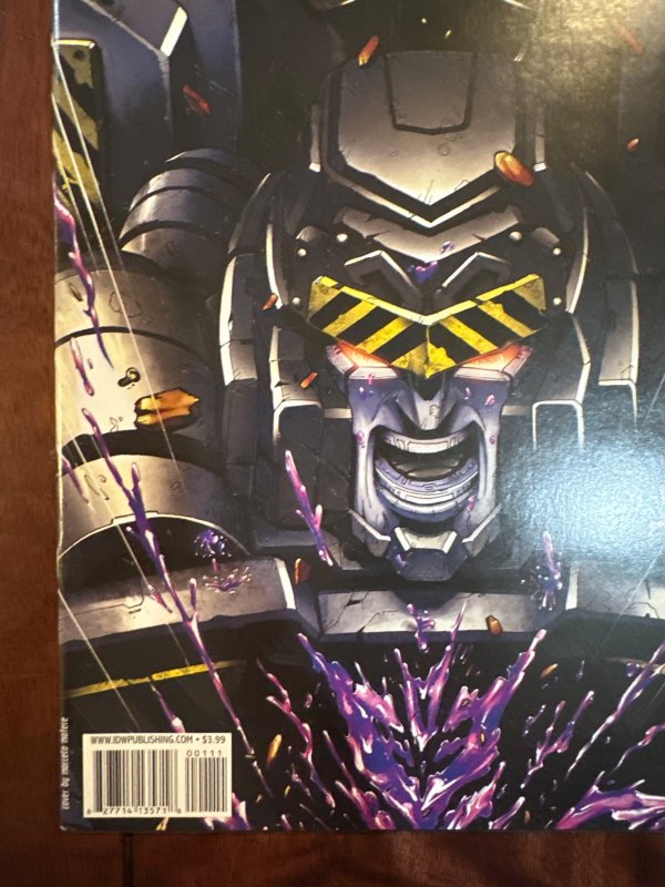 Transformers: Megatron Origin #1 Matere Cover (2007)