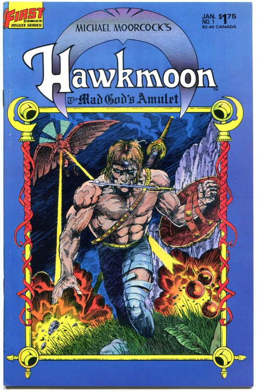 HAWKMOON 1 2 3 4, 3 different series, 12 issues in all, VF, Michael Moorcock
