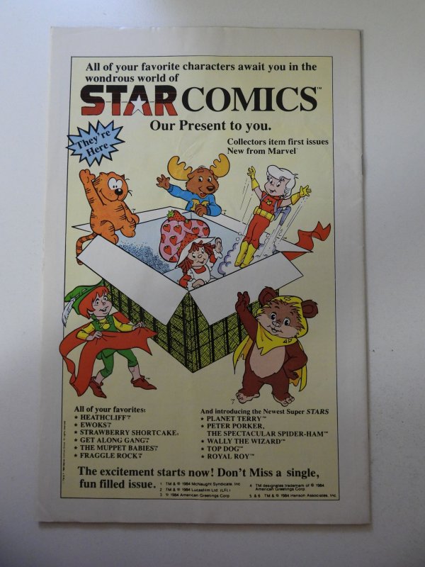 Web of Spider-Man #1 (1985) VG Condition