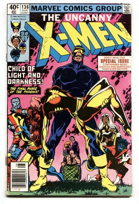 X-Men #136 1980 comic book Marvel Comics-Phoenix Death