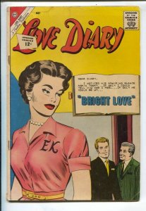 Love Diary #21 1962-Charlton-1st 12¢ cover price issue-crime story-VG 