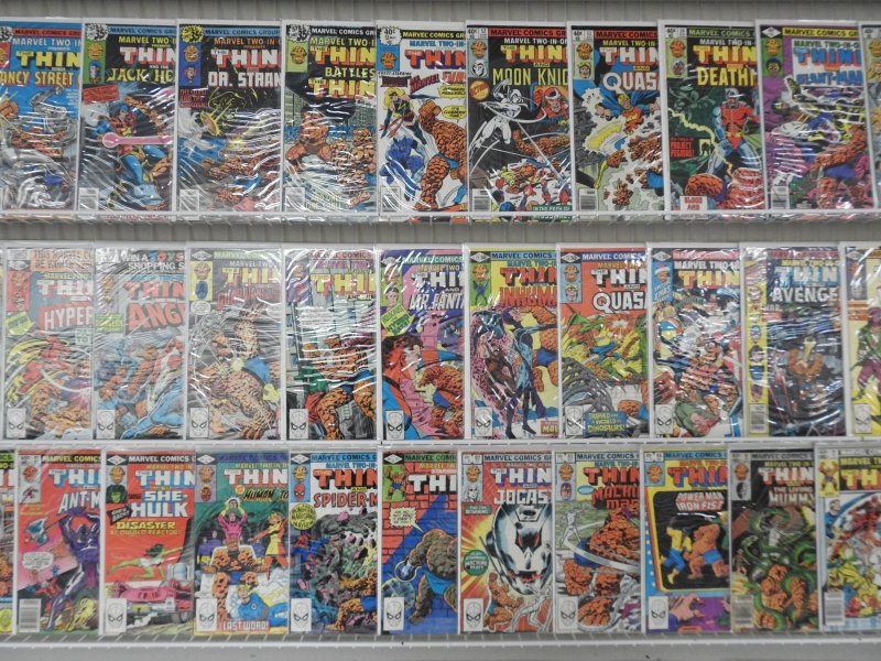 Marvel Two-in-One Complete Set #'s 1-100, and Annuals #'s 1-7! Avg ...