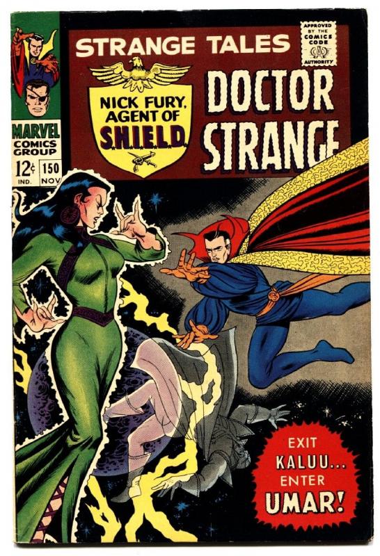 STRANGE TALES #150 comic book-DOCTOR STRANGE/NICK FURY-BUSCEMA VF+