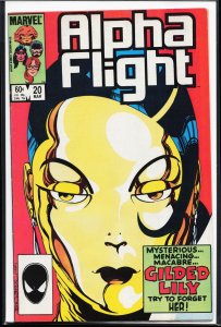 Alpha Flight #20 (1985) Alpha Flight