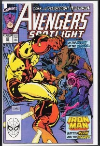 Avengers Spotlight #29 (1990) Iron Man