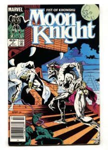 Moon Knight #2 Vol. 2  Newsstand variant-1st Dr. Arthur Harrow-comic book