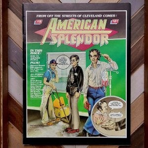 AMERICAN SPLENDOR #9 VF- 7.5 (1984) Harvey Pekar Stories, Mayerik/Dumm/Carroll