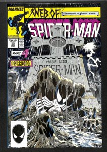Web of Spider-Man #32 NM- 9.2 Kraven's Last Hunt Part 4!