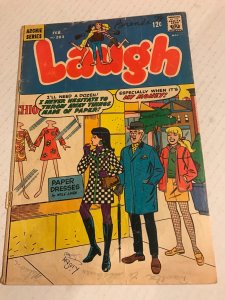 Laugh #203 : Archie 2/68 Good-; Betty & Veronica fashion cover