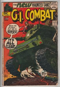 G.I. Combat #153 (May-72) VG/FN Mid-Grade The Haunted Tank, Ice Cream Soldier...