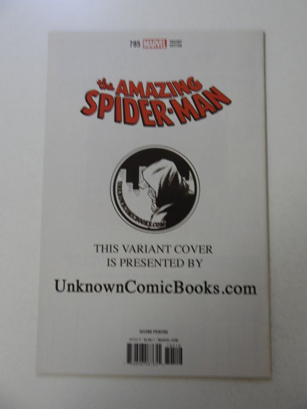The Amazing Spider-Man #795 Unknown Comics Cover (2018) NM- condition