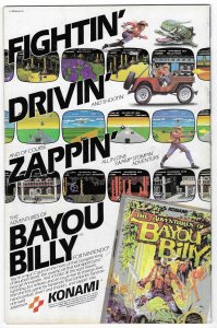 Adventures of Bayou Billy #2 Newsstand Edition (1989)
