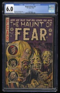 Haunt of Fear #17 CGC FN 6.0 Vault-Keeper! Old-Witch! Graham Ingels Art!