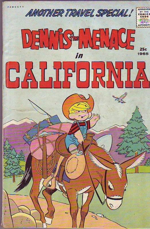 Dennis the Menace in California #1 (Jan-65) FN Mid-Grade Dennis