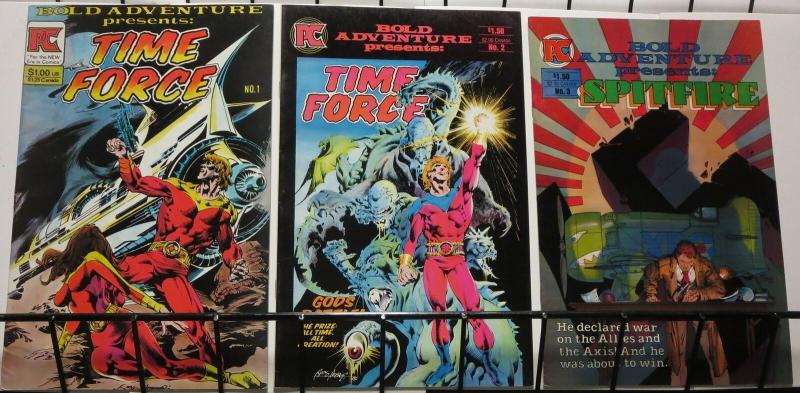 BOLD ADVENTURE (1983 PC) 1-3 Rudy Nebres complete set!