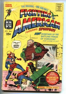 Fighting American #1 1966- Simon & Kirby- Harvey Giant Size G/VG