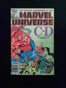 Official Handbook of the Marvel Universe #3  MARVEL Comics 1983 FN+ NEWSSTAND