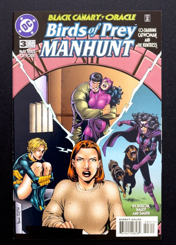 Birds of Prey: Manhunt #1-4 (1996) [Lot of 4bks] - [KEY] 1st Solo Series - NM