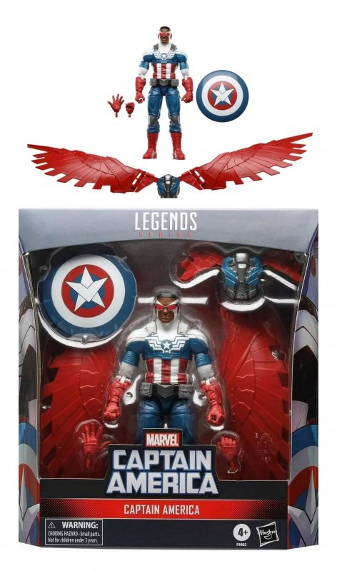 • Sam Wilson Captain America Comics Inspired Action Figure