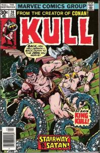 Marvel KULL THE DESTROYER #20 VG