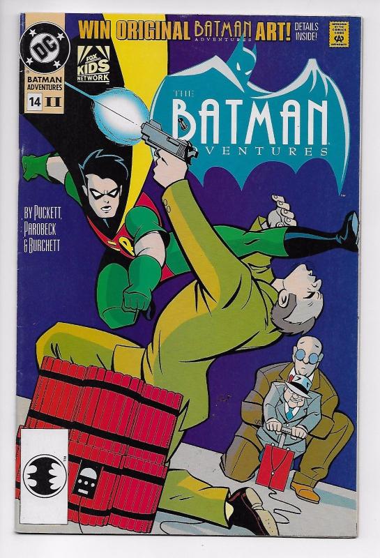 Batman Adventures #14 - Rare 2nd Print Variant / Ventriloquist (DC, 1993) - FN