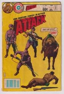 Charlton Comics! Attack! Issue #36! (1971)