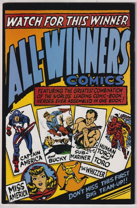 Timely Presents: All-Winners (1999) All-Winners Squad