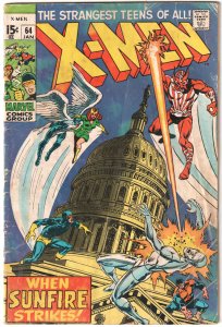 The X-Men #64  1st appearance Sunfire
