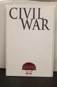 Civil War #1 Blank Cover Variant (2015)
