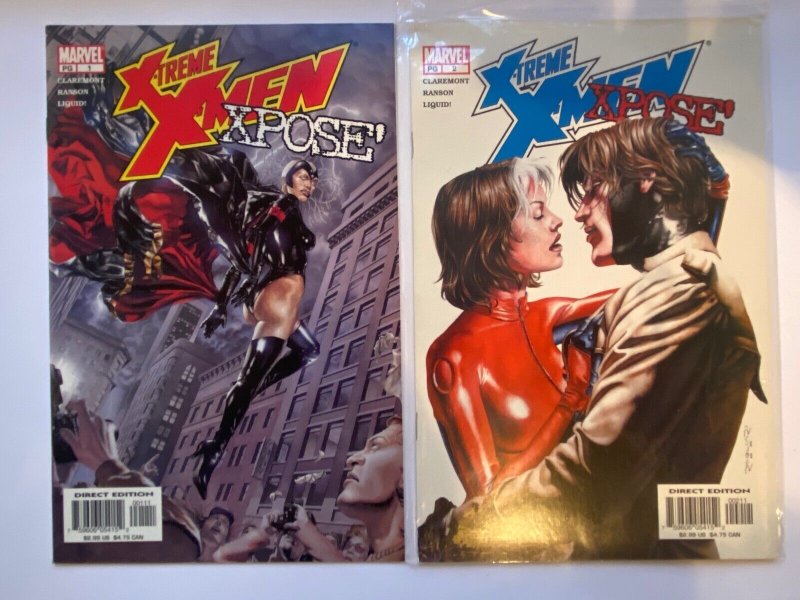 3 Marvel Comics X-Treme X-Men Expose # 1 2 X-Treme X-Men Annual 2001 43 KM3