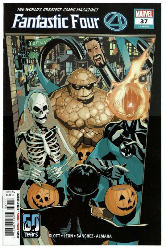 Fantastic Four #37  (Dec 2021, Marvel)  9.2 NM-