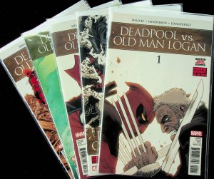 Deadpool vs. Old Man Logan #1-5 (Oct 2017-Feb 2018, Marvel) - Comic Set of 5-NM