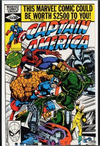 Captain America #249 (1980) Captain America