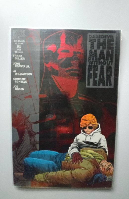 Daredevil: The Man Without Fear #1 Newsstand Edition (1993)