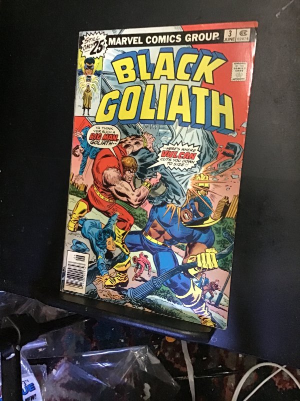 Black Goliath #3 high-grade key! VF wow! Black Superhero!