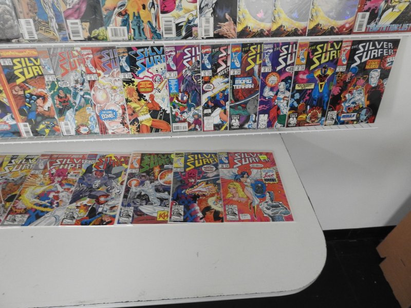 Huge Lot 130+ All Silver Surfer Comics!!! Avg VF+ Condition!