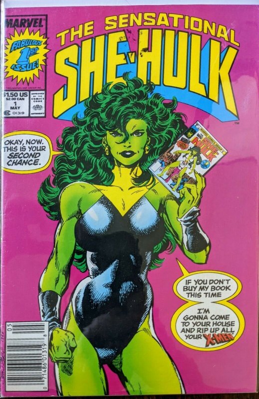 Sensational She-Hulk #1. VF+