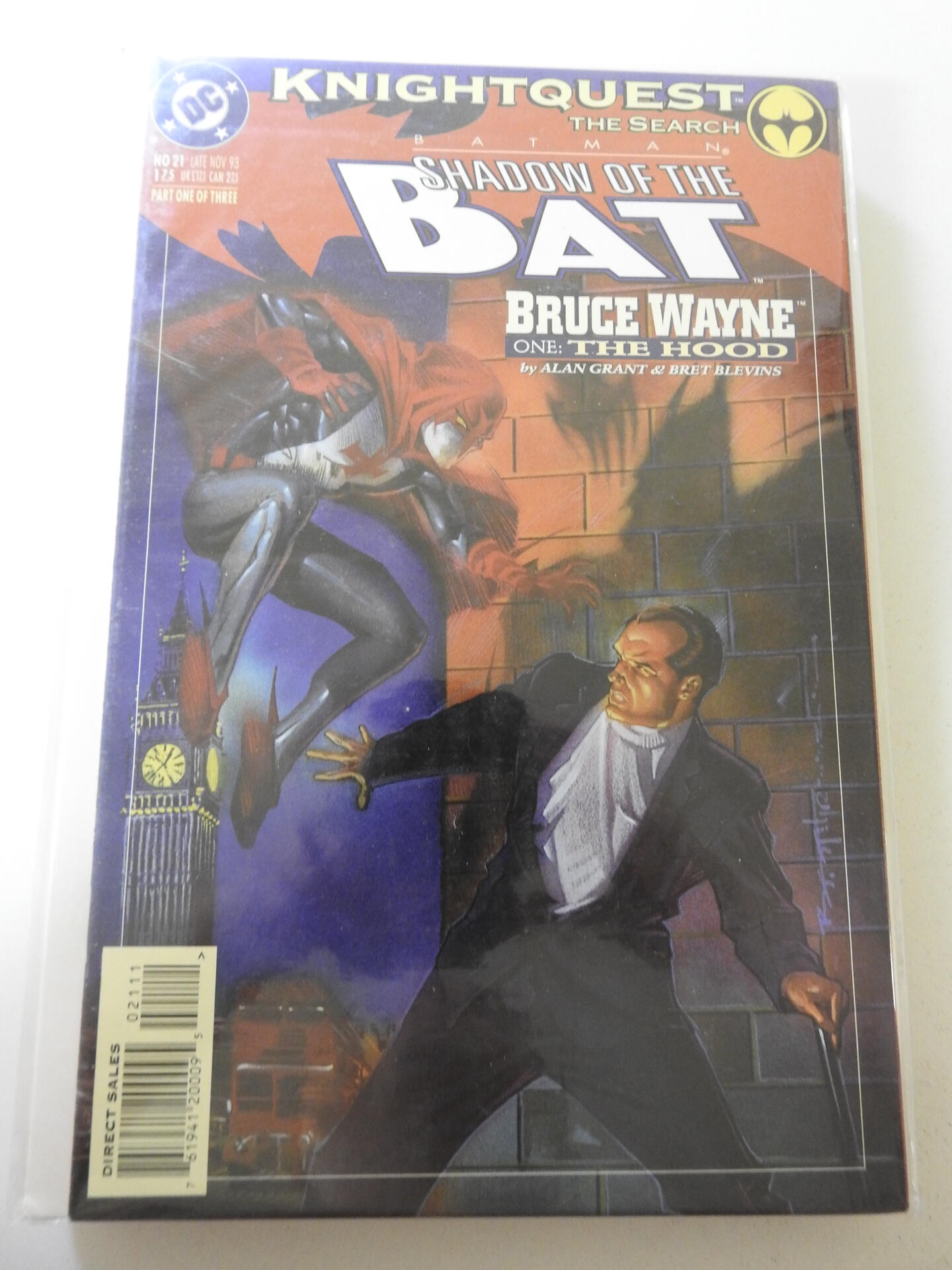 Batman Shadow of the Bat 21 (1993) Comic Books Modern Age, DC