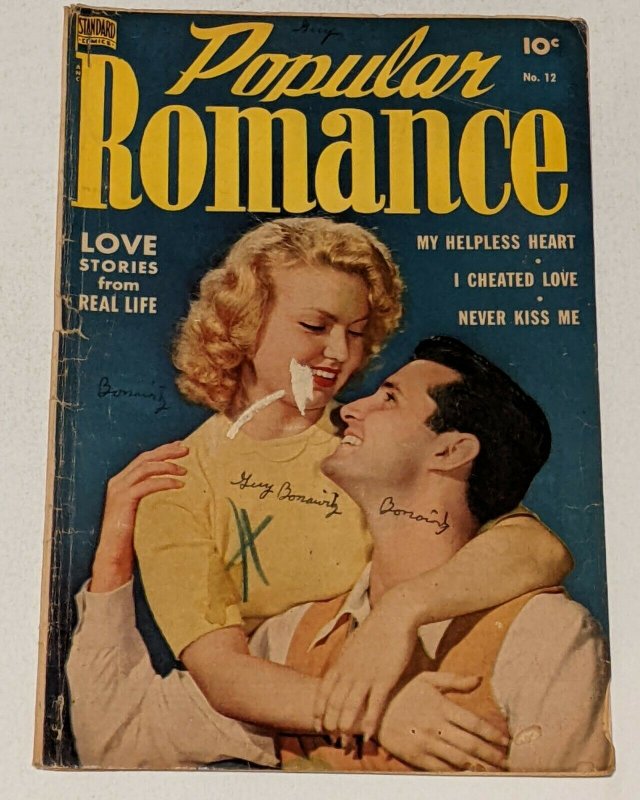 Popular Romance #12 (Apr 1951, Standard) Fair/Good 1.5 