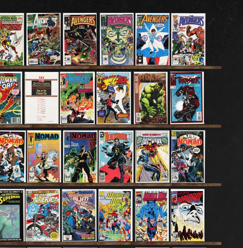 Huge Lot 150+ Comics with The Avengers, The Spectacular Spider-Man & More!