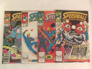 SPEEDBALL #4, 5, 6, 7 VF condition