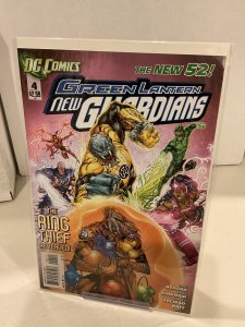 Green Lantern: New Guardians #4  9.0 (our highest grade)  New 52!  2012