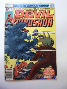 Devil Dinosaur #3 (1978) VG- Condition moisture stains