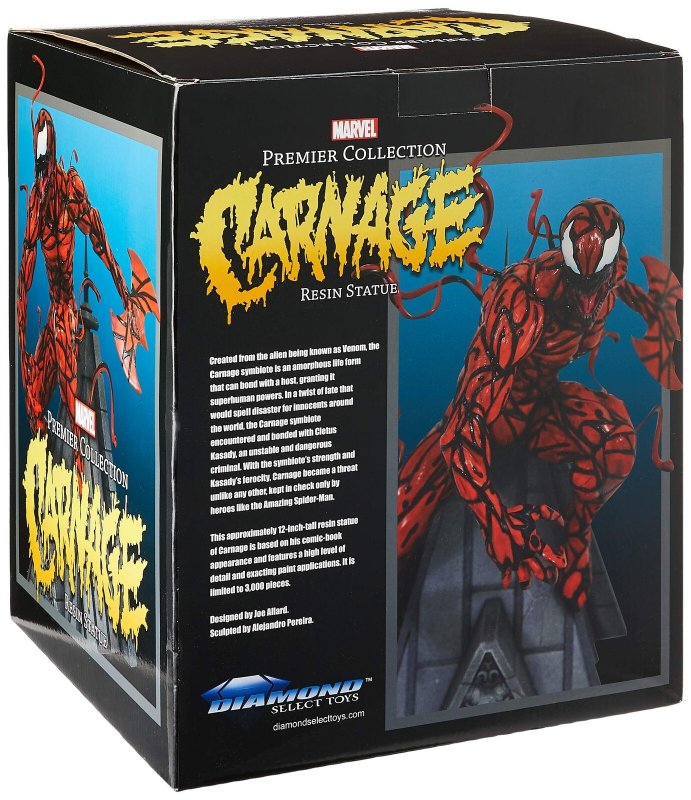 DIAMOND SELECT TOYS Marvel Premier Collection: Carnage Resin