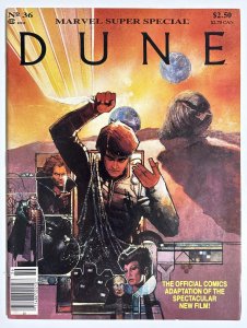 Marvel Super Special Magazine #37 VF- 7.5 Dune Movie Adaptation