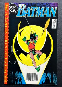 Batman #442 Newsstand (1989) 1st App of Tim Drake in Robin Costume VF +