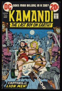 Kamandi, The Last Boy on Earth #6 VF/NM 9.0 Flower! Jack Kirby Cover Art!