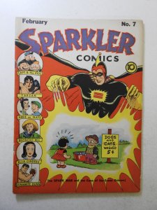 Sparkler Comics #7 (1942) FN- Condition! stain bc