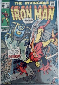 Iron Man #31, 36, 37 and #44. High Grade Lot!