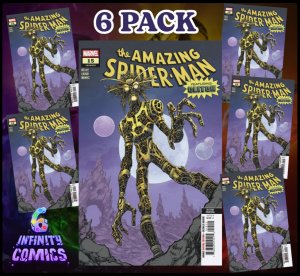 [6 PACK] AMAZING SPIDER-MAN #15 ? TODD NAUCK 2ND PRINTING GLITCH VARIANT 2026